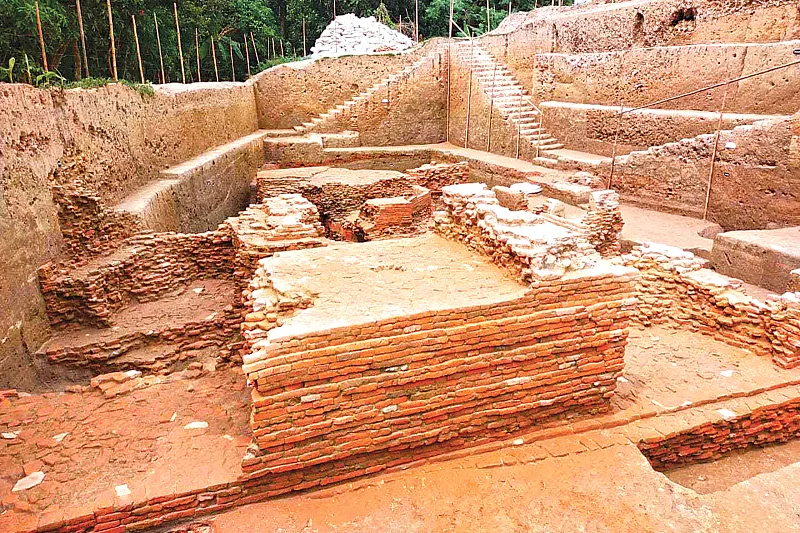 New archeological site  discovered in Nateshwar Deul of Munshiganj