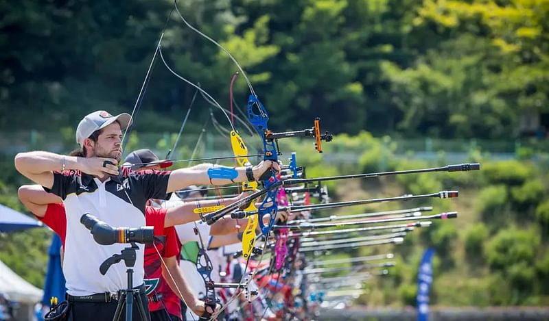 The recurve division men's and women's qualification round matches of the Archery World Cup Stage-2 started on Wednesday in the city of Gwangju in South Korea