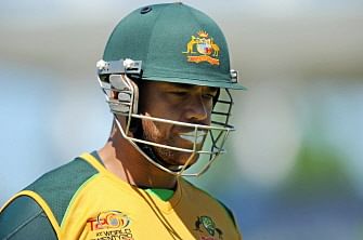 In this file photo Australian cricketer Andrew Symonds returns to the pavilion after being dismissed against Bangladesh during a warm up match at Trent Bridge in Nottingham, on 1 June, 2009.