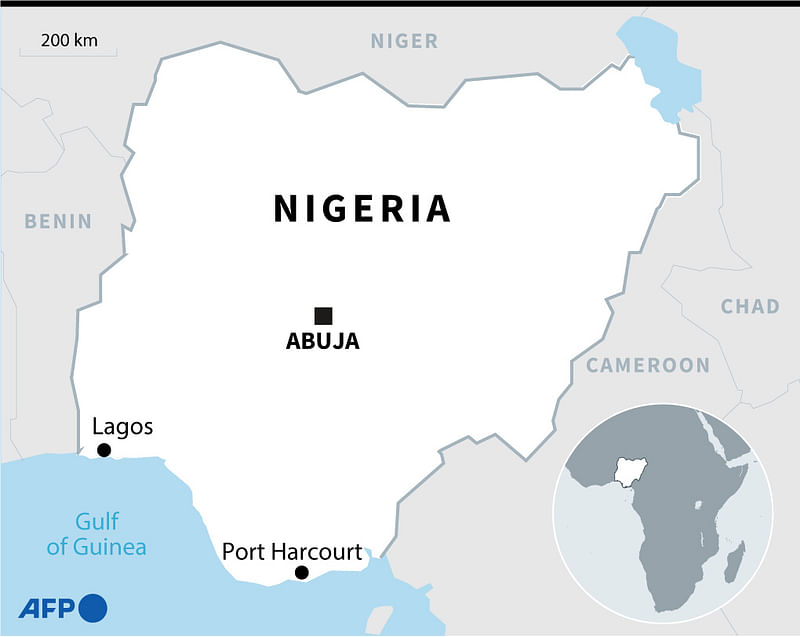 Map of Nigeria