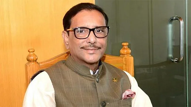 Awami League general secretary Obaidul Quader