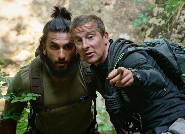 Ranveer Singh and Bear Grylls in the new trailer of 'Ranveer Vs Wild With Bear Grylls'.