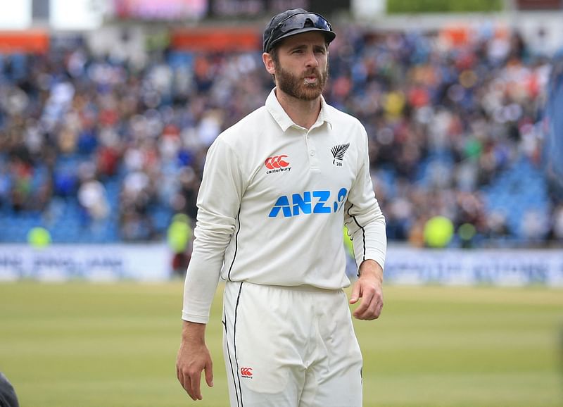 New Zealand's captain Kane Williamson after the third cricket Test match between England and New Zealand at Headingley Cricket Ground in Leeds, northern England, on 27 June, 2022