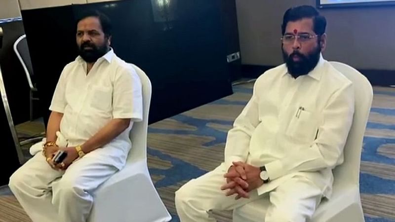 A meeting of the rebel MLAs begins in the presence of Eknath Shinde, at hotel in Guwahati on 25 June 2022