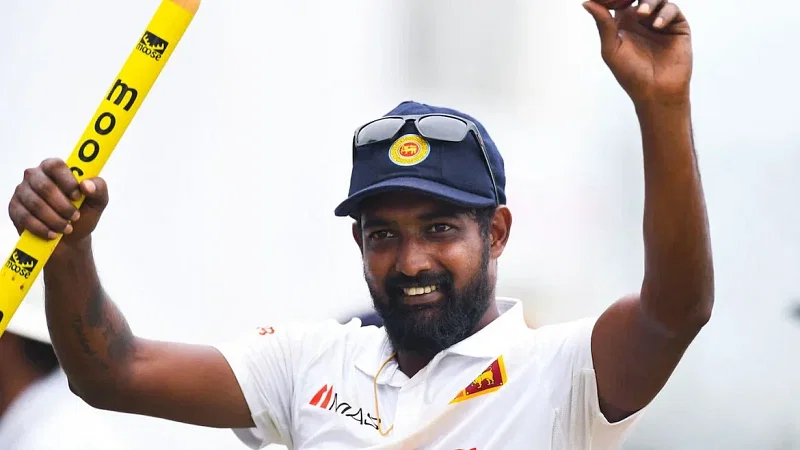 Prabath Jayasuriya claimed 12 wickets in his dream debut against Australia at the Galle International Stadium