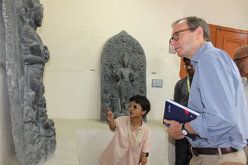 Robert Chatterton Dickson, British High Commissioner to Bangladesh, at the event