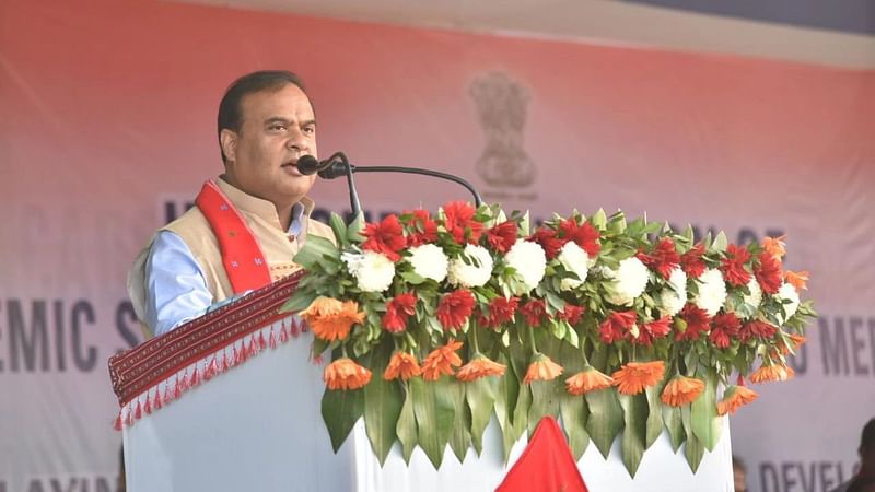 Senior BJP leader and chief minister of India’s state of Assam, Himanta Biswa Sarma