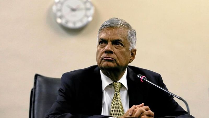 Sri Lankan prime minister Ranil
Wickremasinghe