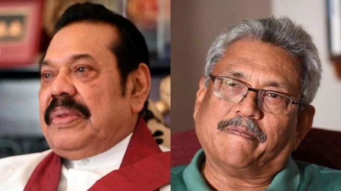 Mahinda Rajapaksa and Gotabaya Rajapaksa