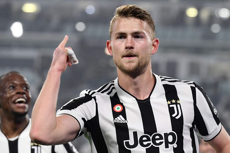 Former Juventus defender Matthijs De Ligt