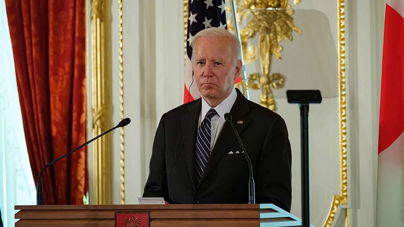 US president Joe Biden on May 23, 2022