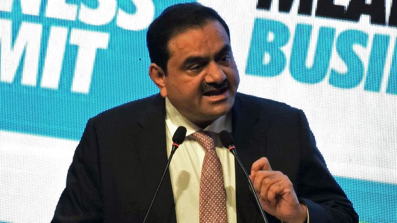 Adani Group chairman Gautam Adani addresses during the inauguration of the Bengal Global Business Summit (BGBS), in Kolkata on 20 April 2022