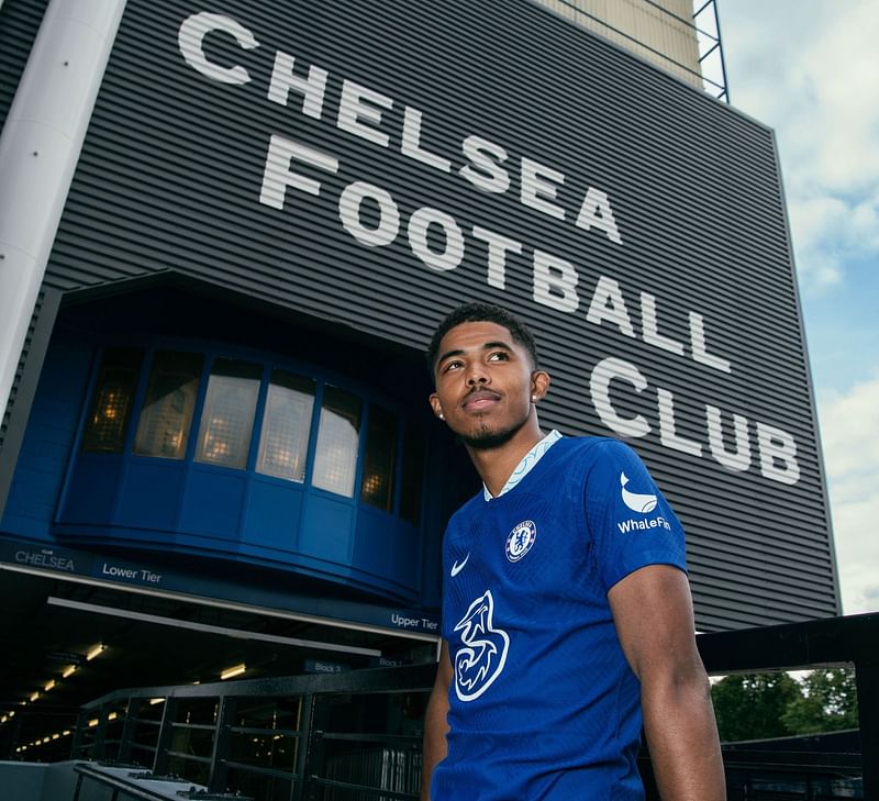 Newest Chelsea FC player Wesley Fofana