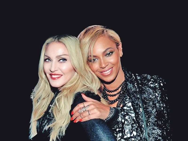 Madonna and Beyonce