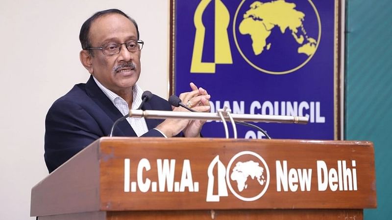 Former foreign secretary Shahidul Haque addresses a programme ‘Special Lecture on Bangladesh’s Foreign Policy’ organised by Indian Council of World Affairs (ICWA), at Sapru House, New Delhi on 23 August 2022