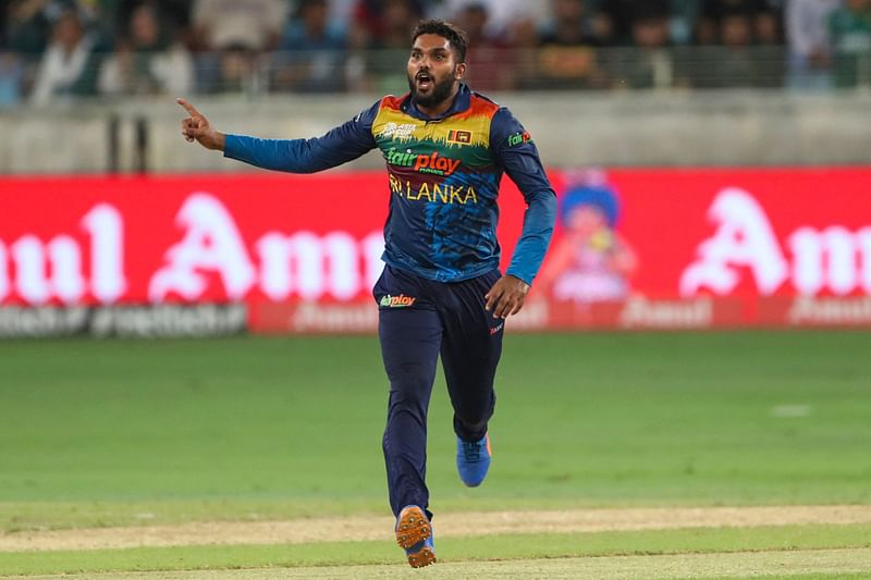 Sri Lanka leg-spinner Wanindu Hasaranga