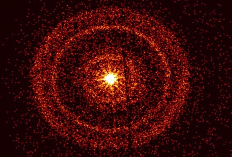 The burst of gamma-rays -- the most intense form of electromagnetic radiation -- was first detected by orbiting telescopes on 9 October.