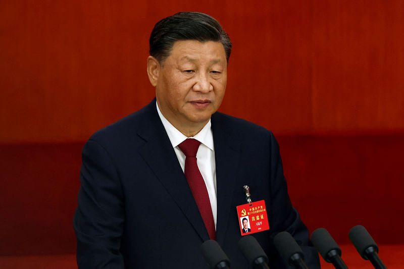 Chinese President Xi Jinping attends the opening ceremony of the 20th National Congress of the Communist Party of China, at the Great Hall of the People in Beijing, China on 16 October, 2022