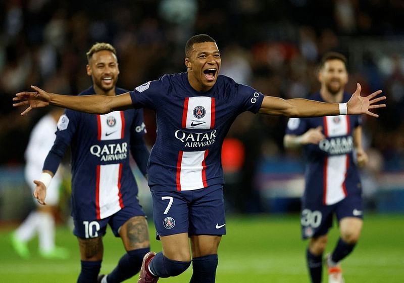 Paris St Germain's Kylian Mbappe will surpass club teammates Messi and Neymar in terms of annual earnings, according to Forbes