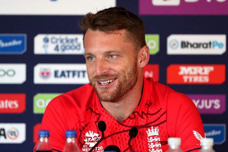 England's captain Jos Buttler