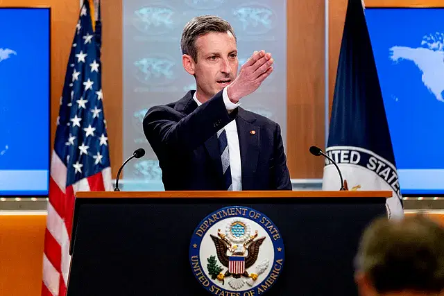 US State Department spokesperson Ned Price