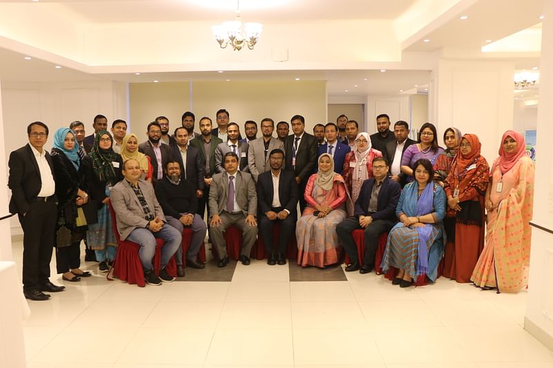 The training was jointly arranged by the sustainable finance department (SFD), Bangladesh Bank and GIZ BD at Royal Raj Hotel in Rajshahi recently.