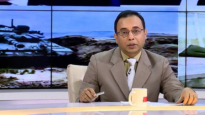 Zillur Rahman, anchor and director of popular talk-show Tritiya Matra