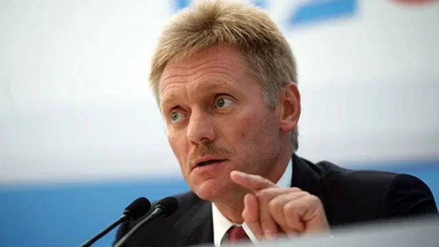 Kremlin spokesman Dmitry Peskov.