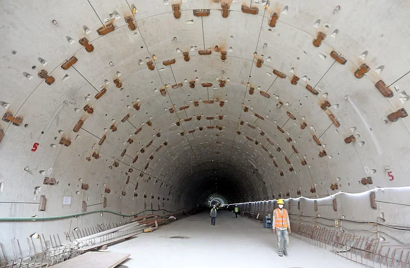 Bangabandhu tunnel in Chattogram