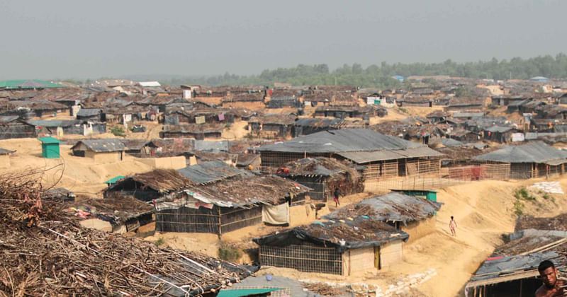 Refugee Camp in Kutupalong, Cox's Bazar, Bangladesh