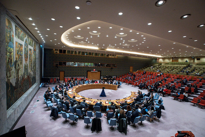 UN Security Council meeting