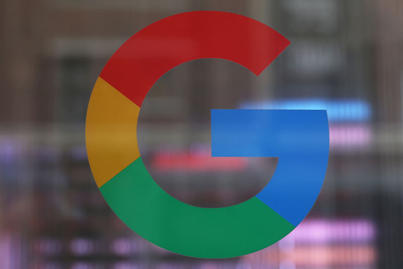 The logo of Google LLC is seen at the Google Store Chelsea in New York City, US, 20 January, 2023.