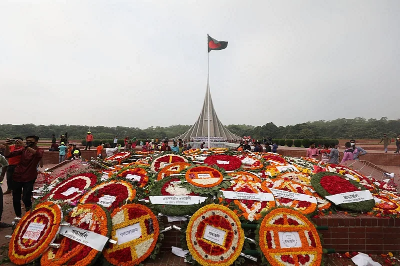 Nation pays deep homage to martyrs, war heroes at National Memorial at Savar on 26 March 2023