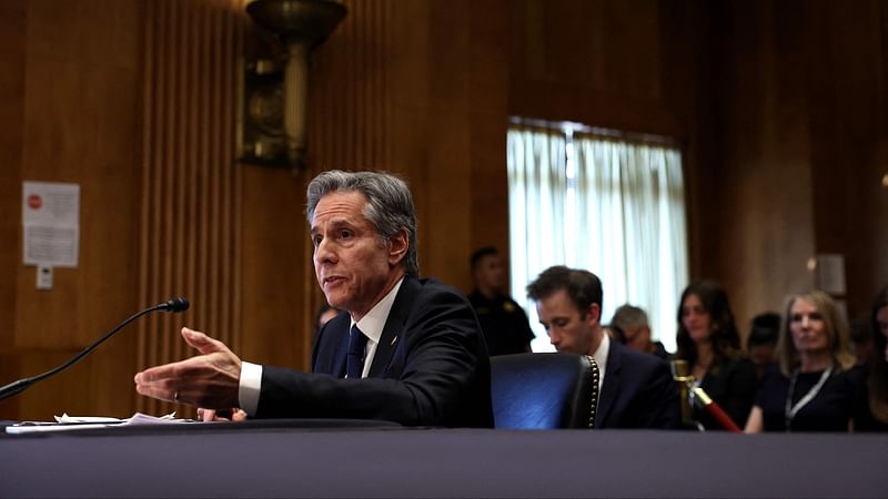 US Secretary of State Antony Blinken testifies before the Senate Foreign Relations Committee on 22 March, 2023 in Washington, DC. Blinken testified during a hearing titled, “American Diplomacy and Global Leadership: Review of FY2024 State Department Budget Request”