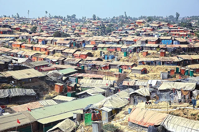 Rohingya camp at Balukhali, Ukhiya, Cox's Bazar