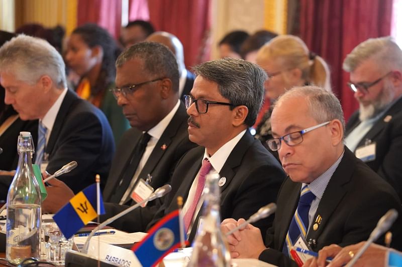 State minister for foreign affairs Shahriar Alam has attended a ministerial meeting in the United Kingdom on 16 March.