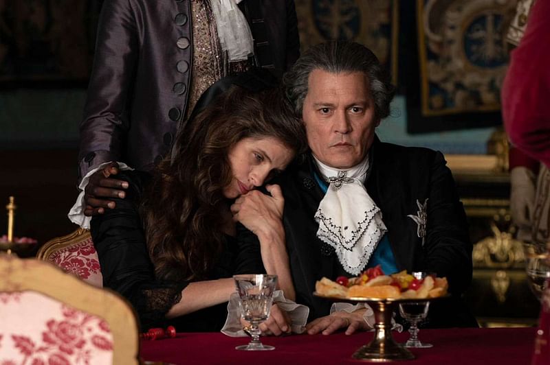 A scene from Johnny Depp's upcoming film 'Jeanne Du Barry'.