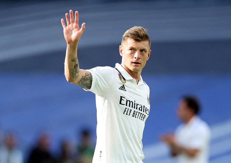 Real Madrid's Toni Kroos