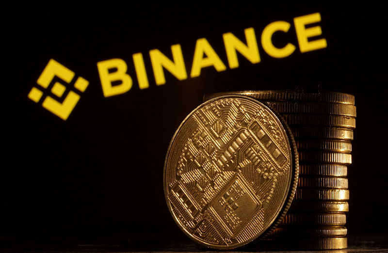 Binance logo is seen in this illustration taken March 31, 2023