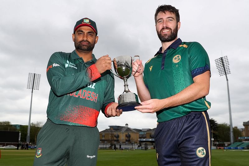 Bangladesh ODI captain Tamim Iqbal and Ireland captain Andy Balbirnie