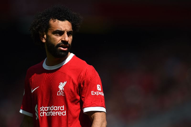 Liverpool's Egyptian striker Mohamed Salah