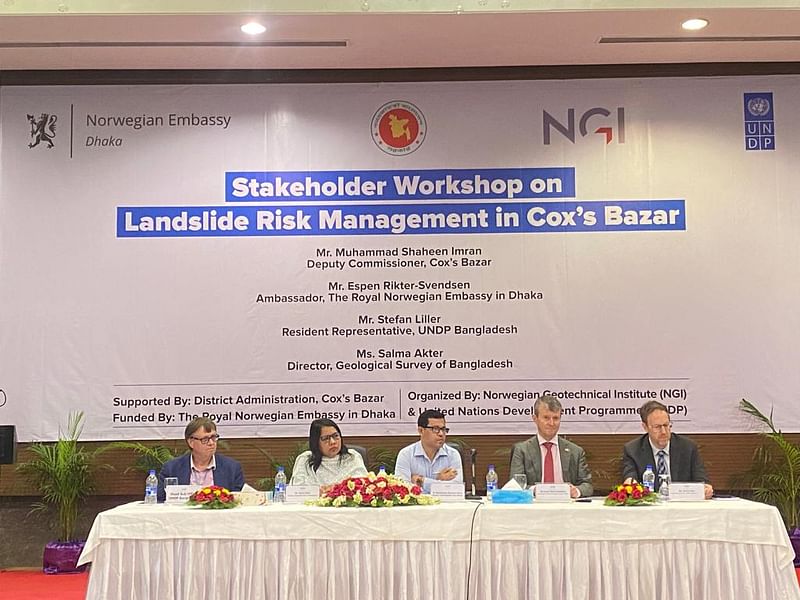 UNDP, NGI to strengthen landslide, rainfall early warning systems in Cox’s Bazar