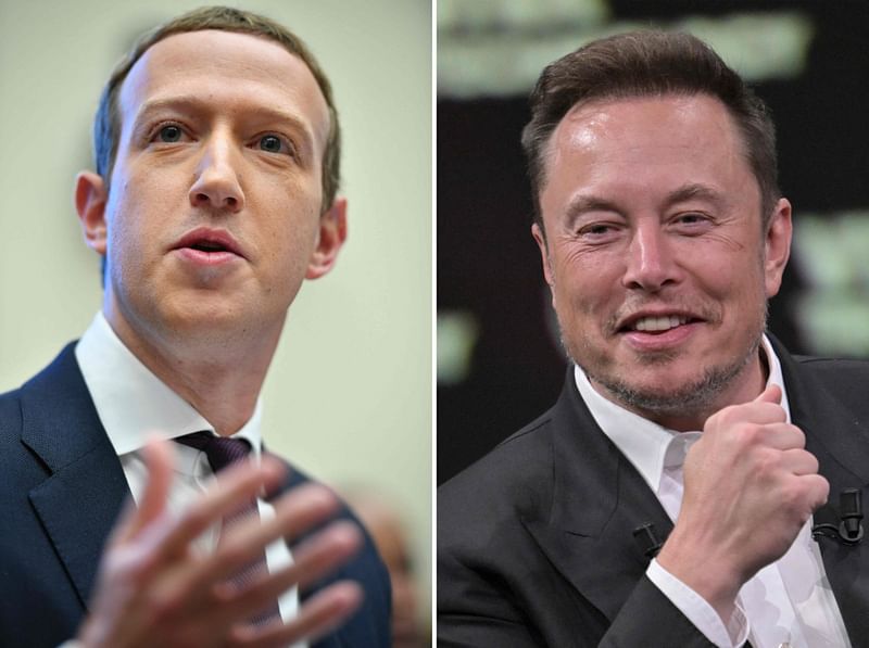 Mark Zuckerberg and Elon Musk