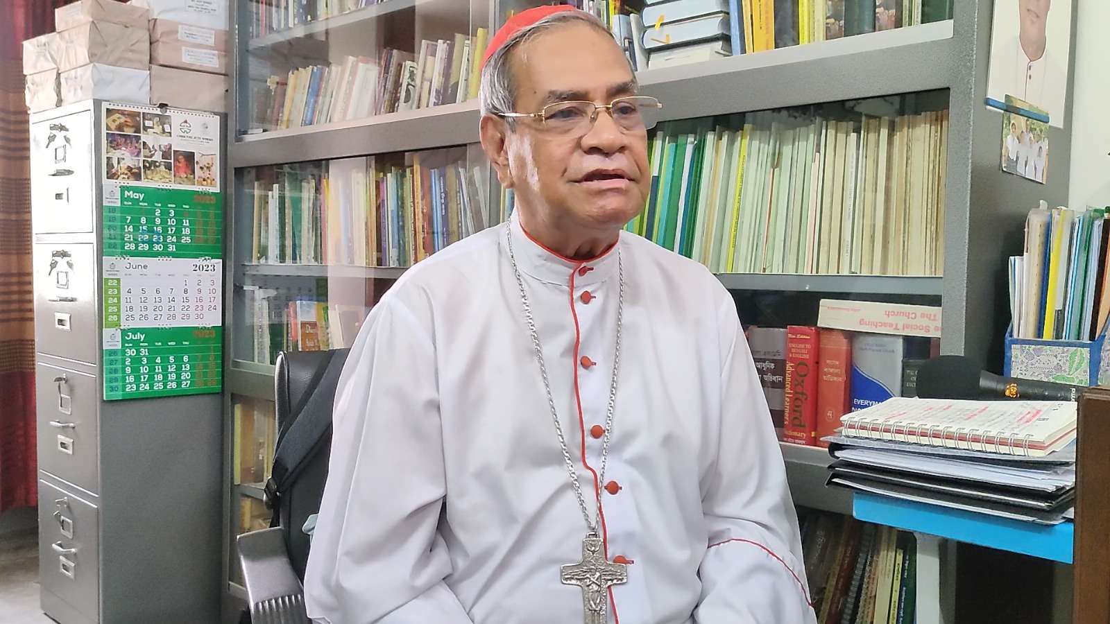 Archbishop emeritus Patrick D’Rozario