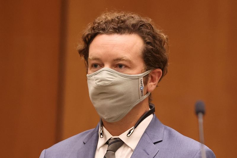 US actor Danny Masterson is arraigned on rape charges at Clara Shortridge Foltz Criminal Justice Center in Los Angeles, California, on 18 September, 2020. US actor and Scientologist Danny Masterson on 31 May, 2023, was found guilty of raping two women at his home in the Hollywood Hills.