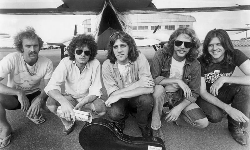 members of the rock band 'Eagles'.