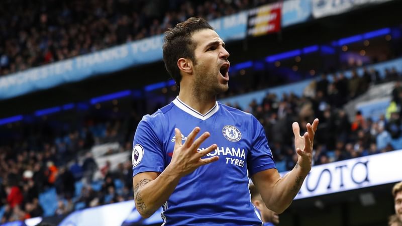 Chelsea's former Spanish midfielder Cesc Fabregas