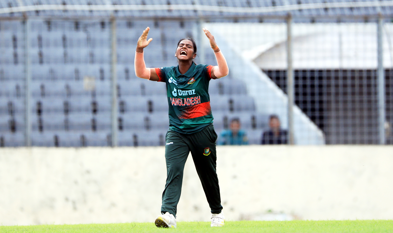 Bangladesh women's team pacer Marufa Akhtar