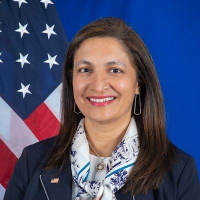 US under secretary of state for civilian security, democracy, and human rights Uzra Zeya