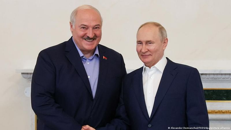 Alexander Lukashenko and Vladimir Putin met in St. Petersburg